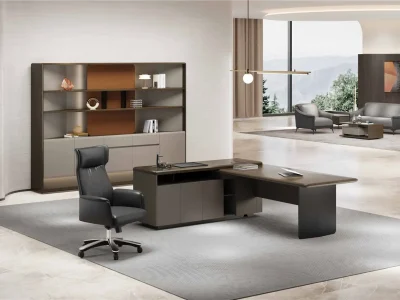MCN Series Luxury Executive Desk & Office Furniture Set